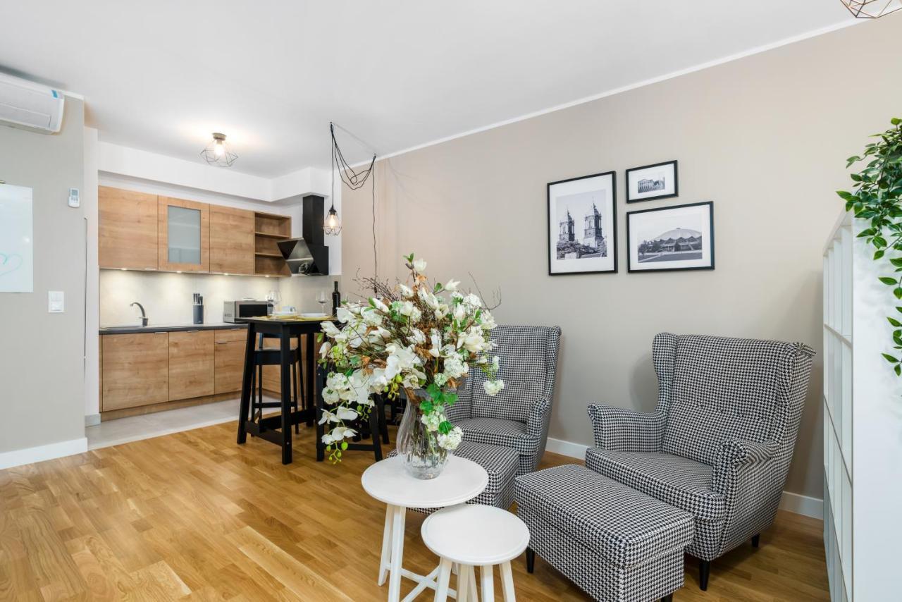 Apartament Black & White Mostowa By Renters Poznań Dış mekan fotoğraf